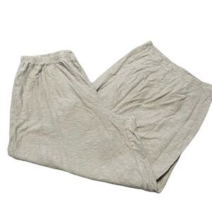 Cut Loose Lantern Pants Linen Color Size Large Made In USA Pleats At Hemline